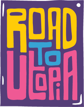 Road to Utopia logo – queer-led DEI consulting collective
