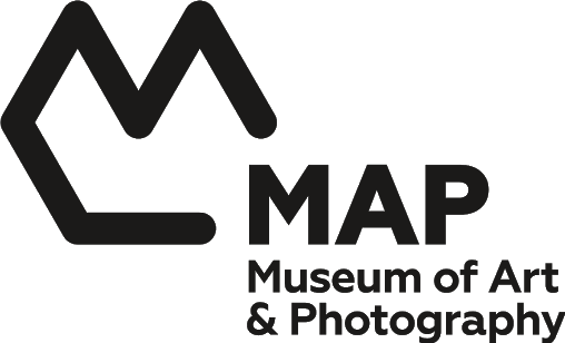 Logo of Museum of Art and Photography – client of Road to Utopia